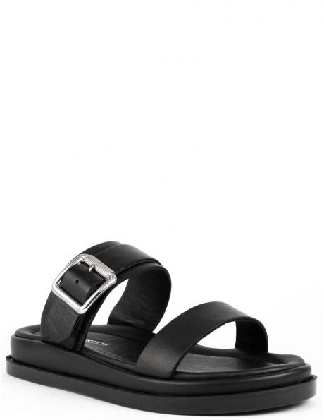 SERGIO MORETTI čības sievietēm, Melna, Slippers 