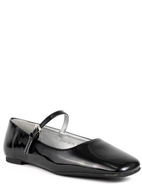 STELLA NEW YORK balerīnas kurpes sievietēm, Melna, Mary Janes ballerinas 