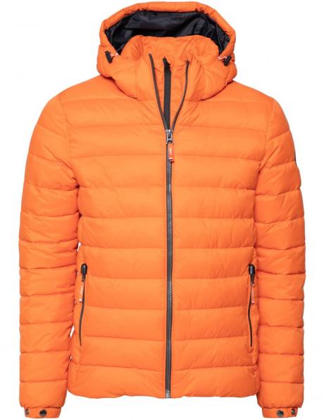 SUPERDRY vīriešu oranža jaka CLASSIC FUJI PUFFER JACKET 