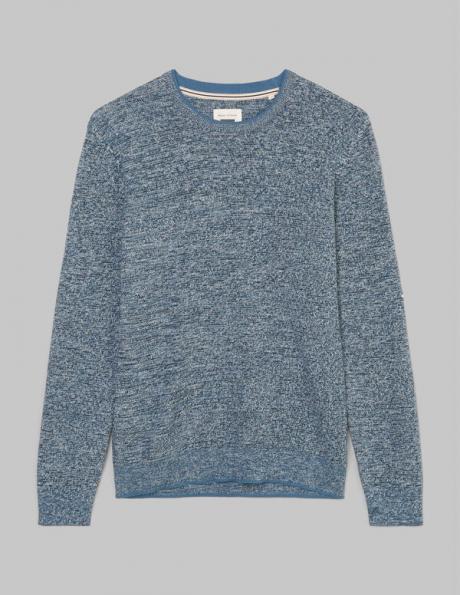MARC O POLO vīriešu zils kokvilnas džemperis 