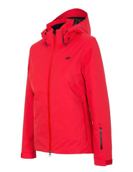 Sarkana sieviešu slēpošanas jaka KUDN154 4F 