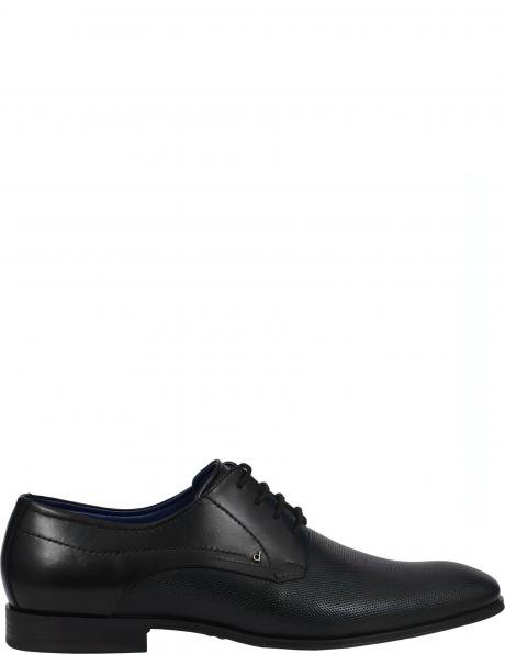 BUGATTI vīriešu melni apavi Mattia II Formal 