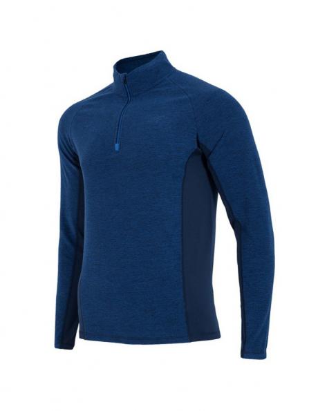 4F tumši zilas krāsas vīriešu termo krekls 