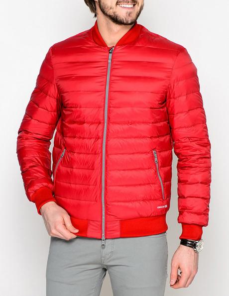 GEOX stilīga vīriešu dūnu sarkanas krāsas jaka 