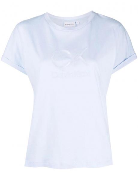 CALVIN KLEIN sieviešu zils krekls 