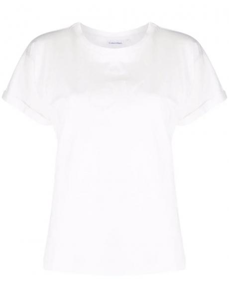 CALVIN KLEIN sieviešu balts krekls 