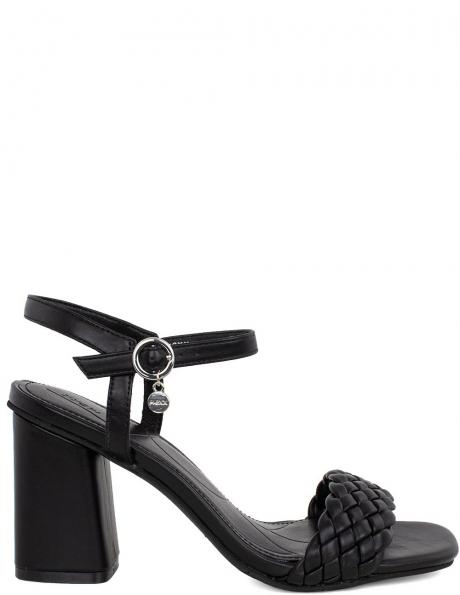 MEXX sieviešu melnas sandales ar platformu 