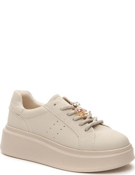 KEDDO ikdienas apavi meitenēm, Krēmīga/Smilšu, Sneakers 