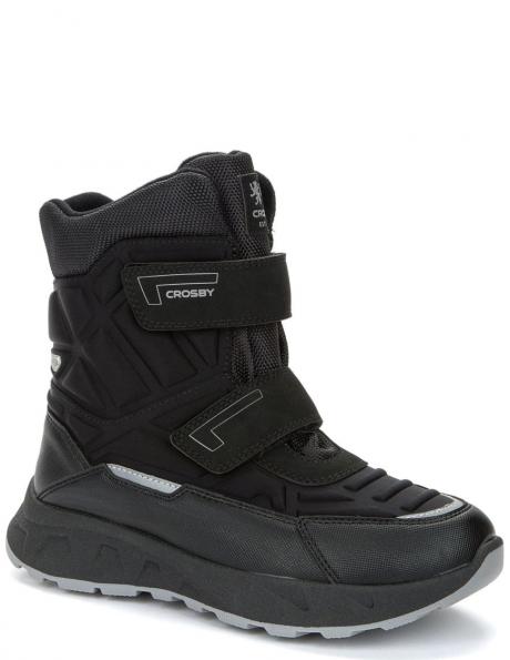 CROSBY apsildāmi zābaki zēniem, Melna, Booties 