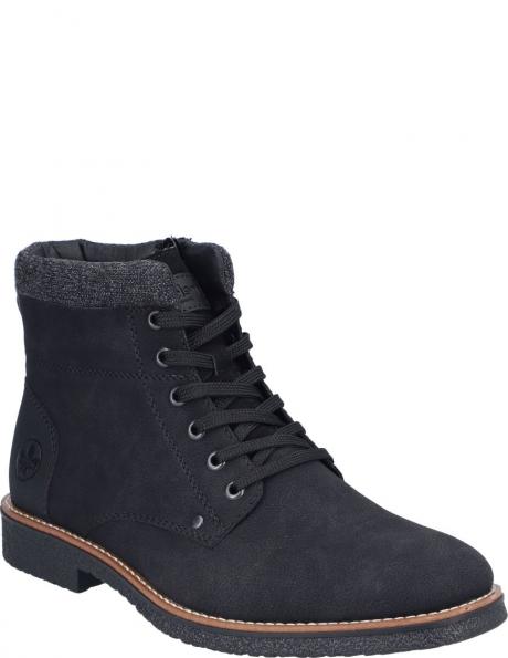 RIEKER zābaki vīriešiem, Melna, Men's boots 