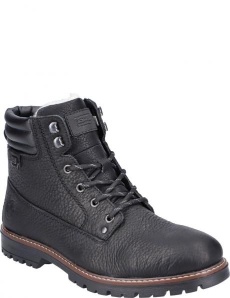 RIEKER zābaki vīriešiem, Melna, Men's boots 