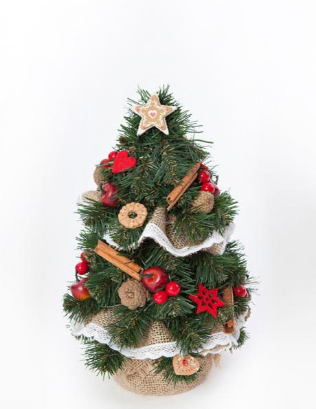 Dekoratīva Ziemassvētku eglīte, 30 cm PINUS 