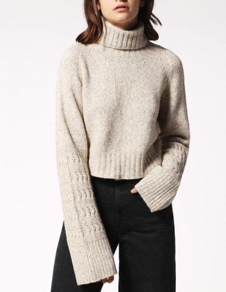 DIESEL smilsu krāsas sieviešu džemperis CUTY 