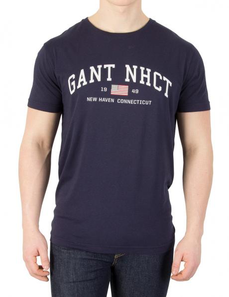 Zils vīriešu krekls GANT 
