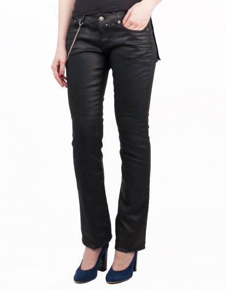 RICHMOND DENIM melnas krāsas stilīgas sieviešu džinsa bikses 