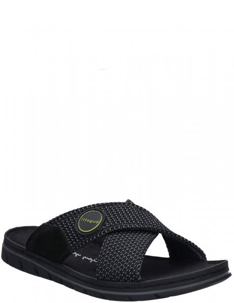 BUGATTI čības vīriešiem, Melna, Sani Slippers 