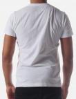 DIESEL vīriešu baltas krāsas kokvilnas krekls T-BRISKO MAGLIETTA