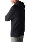 DIESEL melnas krāsas vīriešu kokvilnas džemperis S-JAPPU