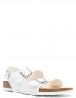 BIRKENSTOCK sieviešu balti ikdienas apavi MILANO BS Sandals