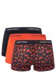 CALVIN KLEIN UW vīriešu melnas apakšbikses Low rise trunk, 3 gab.