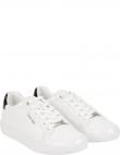 CALVIN KLEIN sieviešu balti ikdienas apavi Lace up sport shoe