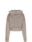 CALVIN KLEIN Jeans sieviešu gaiša blūze Waffle hoodie