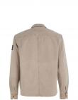 CALVIN KLEIN Jeans vīriešu gaišs krekls Mineral dye utility overshirt