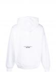 CALVIN KLEIN Jeans vīriešu balta blūze Motion floral graphic hoodie
