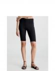 CALVIN KLEIN sieviešu melni šorti Technical knit bike shorts