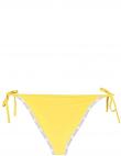 CALVIN KLEIN UW sieviešu dzeltenas apakšbikses String side tie