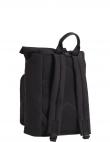 CALVIN KLEIN vīriešu melna mugursoma Must roll top backpack