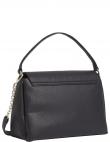 CALVIN KLEIN sieviešu melna soma pār plecu Re-lock tote flap