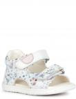GEOX krēmīgas / smilšu sandales meitenēm SANDALS MACCHIA