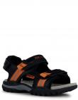 GEOX melnas sandales zēniem BOREALIS SANDALS