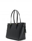 MICHAEL KORS sieviešu melna soma MD top-zip tote bag