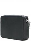MICHAEL KORS sieviešu melna soma pār plecu LG crossbody