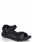 RIEKER REVOLUTION vīriešu melnas sandales SANDALS
