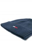 TOMMY JEANS vīriešu zila cepure FLAG BEANIE