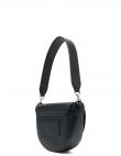 TOMMY HILFIGER sieviešu melna soma LIFE SADDLE BAG