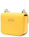 TOMMY HILFIGER sieviešu dzeltena soma pār plecu MICRO TURNLOCK