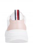 TOMMY HILFIGER sieviešu balti ikdienas apavi Sporty runner sport shoe