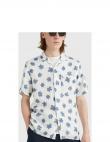 Tommy Hilfiger vīriešu balts krekls MONO FLOWER RF SHIRT 