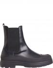 CALVIN KLEIN vīriešu melni zābaki Chelsea boot high