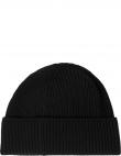 CALVIN KLEIN vīriešu melna cepure Essential patch beanie