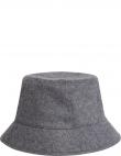 CALVIN KLEIN sieviešu pelēka cepure Must bucket hat