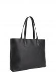 CALVIN KLEIN JEANS  sieviešu melna soma Sculpted slim square tote