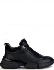 GEOX sieviešu melnas ikdienas kurpes Adacter sport shoe