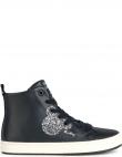 GEOX bērnu melni zābaki meitenēm Kalispera booties