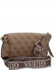 GUESS sieviešu viegla plecu soma MINI SLING CROSSBODY