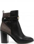 MICHAEL KORS sieviešu melni zābaki DARCY FLAT BOOTIE